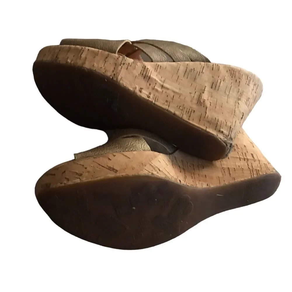 Korks size 8 wedge high sandal excellent condition see pics purchased @Nordstrom